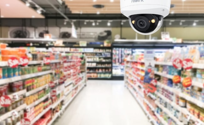 Retail Store Video Surveillance Installation